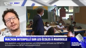 Écoles délabrées à Marseille: "Il y a un avant et un après de l'élection municipale", selon ce parent d'élève 