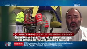 Transferts de patients covid en réanimation: "Les risques sont très limités", assure le président de "Samu-Urgences de France"