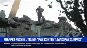 Donald Trump "pas content" mais "pas surpris" des dernières frappes russes sur Kiev