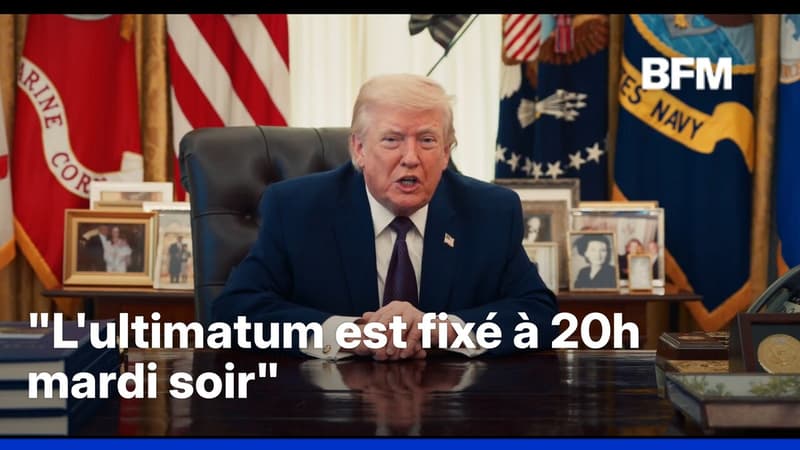 Iran: Donald Trump repousse son ultimatum à "mardi 20 heures"