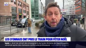 Les Lyonnais ont pris le train pour fêter Noël 