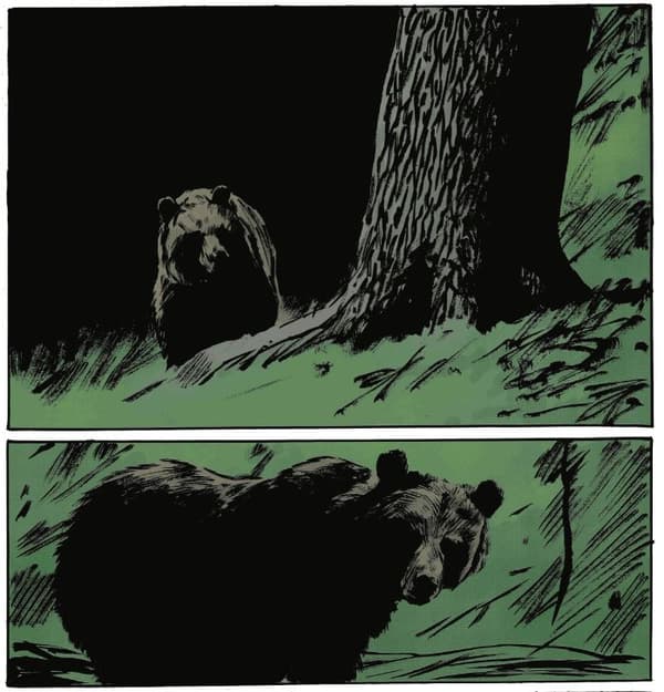 Excerpt from the comic strip "The Last Queen" by Jean-Marc Rochette