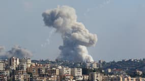 Le village de Zaita, au sud du Liban, a été ciblée par des frappes israéliennes lundi 23 septembre 2024.