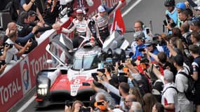 Fernando Alonso, vainqueur des 24 Heures en 2018.