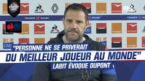 France-Ecosse : "Personne ne se priverait du meilleur joueur au monde", Labit évoque Dupont