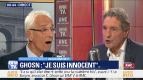 Jean-Yves Le Borgne face à Jean-Jacques Bourdin en direct
