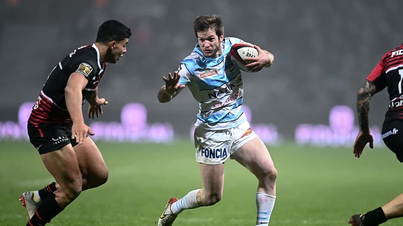 Top 14: exploit du Racing à Toulouse, qui enregistre sa 1ère défaite à domicile