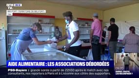 Les associations d'aide alimentaire débordées avec la crise sanitaire