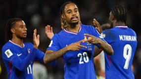 Bradley Barcola lors de France-Islande, le 9 septembre 2025