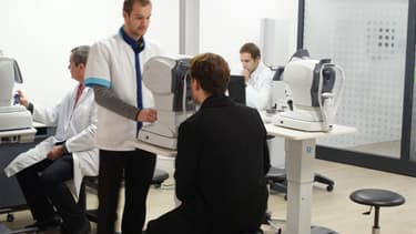 Les centres de Point Vision sont organisés sur le même modèle avec des box de consultation, des salles où les équipements lourds sont mutualisés, pour doper les gains de productivité.