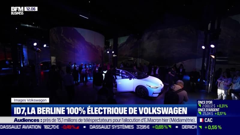 Volkswagen sort sa première berline 100% électrique: l'ID7