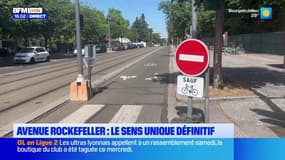 Lyon: l'avenue Rockefeller définitivement en sens unique