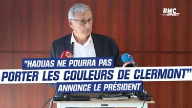 Rugby / Clermont : "Haouas ne pourra pas porter les couleurs de notre club" annonce le président Guillon