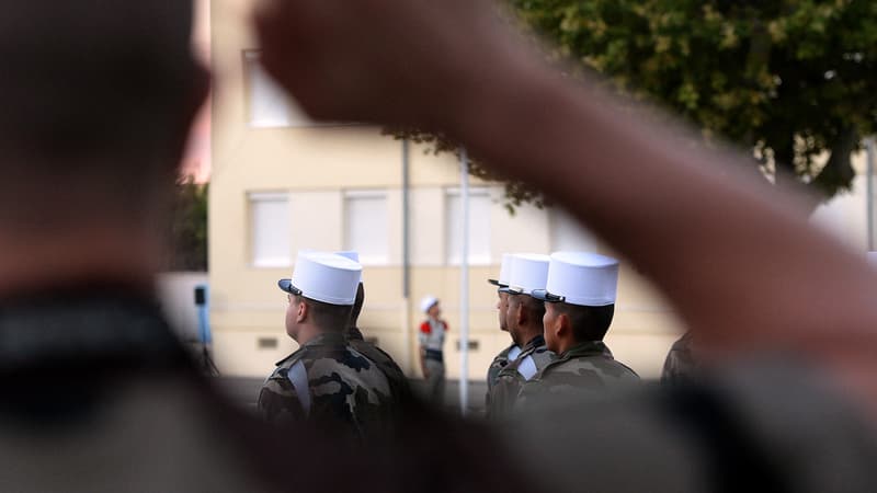 Légionnaires français (image d'illustration)