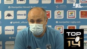 Montpellier : "Compliqué de se dire qu'on peut jouer notre saison par un calcul arithmétique" lance Saint-André