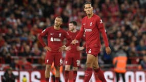 Virgil van Dijk avec Liverpool contre Leeds, le 29 octobre 2022.