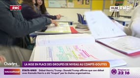 La mise en place des groupes de niveau au compte-gouttes