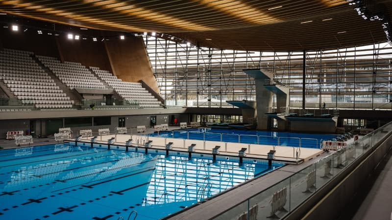Un an après les JO de Paris 2024: la piscine de Saint-Denis ouvre au grand...