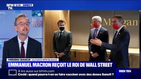Finances: Emmanuel Macron reçoit le pdg de JP Morgan, le "roi de Wall Street"