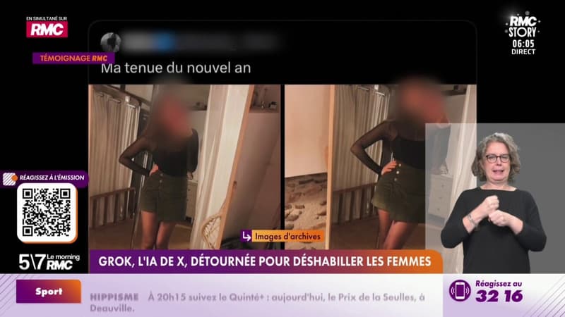 L'IA utilisée pour déshabiller des femmes sur les réseaux sociaux