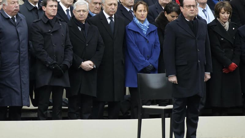 François Hollande aux Invalides, le 27 novembre 2015