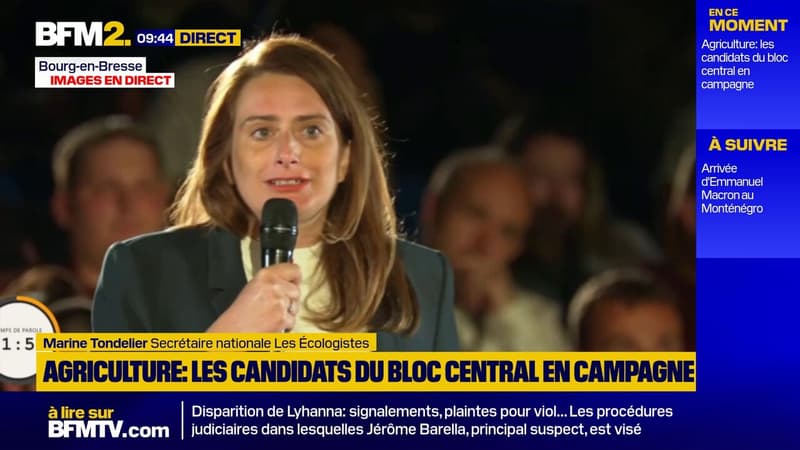 Marine Tondelier : "Il n'y aura pas de transition écologique sans les agricultrices et les agriculteurs"