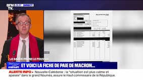 Et voici la fiche de paie de Macron... - 16/05