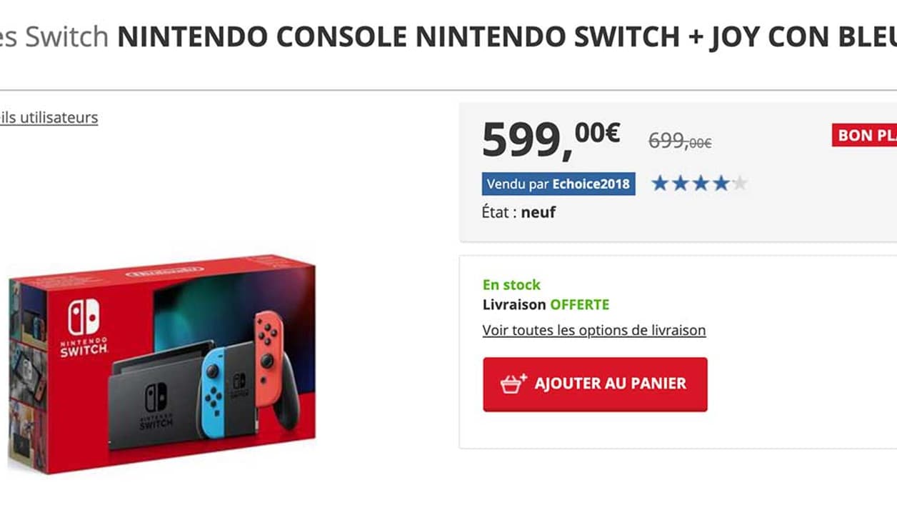 Capture d'écran du site Web de Darty Capture d'écran du site Web de Darty