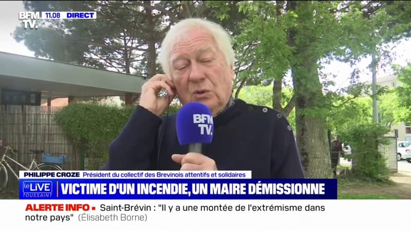 Démission du maire de Saint-Brévin: Philippe Croze, président du collectif des Brévinois attentifs et solidaires, dénonce 