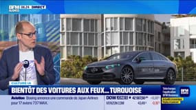 Les voitures autonomes pourraient être équipées de phares de couleur turquoise pour les reconnaitre