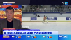 Projet de patinoire à Nice pour les JO 2030: les écologistes opposés au hockey à l'Allianz Riviera