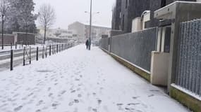 Toulouse sous la neige. - Témoins BFMTV
