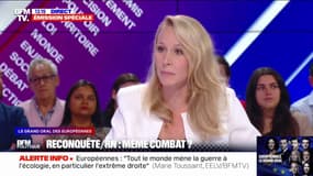 Reconquête/ RN : "La grande différence, [...] c'est que nous avons 92 mesures, donc 4 fois plus que le Rassemblement National ", déclare Marion Maréchal