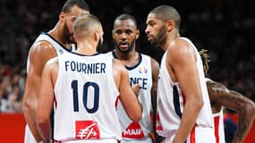 Les Bleus autour de Fournier