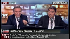 Brunet & Neumann : Faut-il l'unité nationale pour la loi Macron ? - 27/01