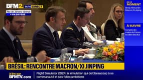 Emmanuel Macron à Xi Jinping: "Nous nous retrouvons au 1000e jour de la guerre d’agression lancée par la Russie contre l’Ukraine et je sais que vous partagez comme nous la volonté d'une paix durable"
