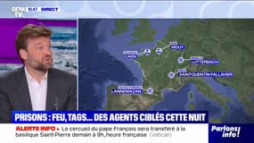Prisons: des agents pénitentiaires ciblés dans plusieurs départements
