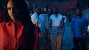 Gims, Dadju et Slimane dans le clip de "Belle"