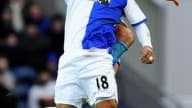L'attaquant de Blackburn nie avoir insulté un ramasseur de balles lors de la rencontre à Everton.