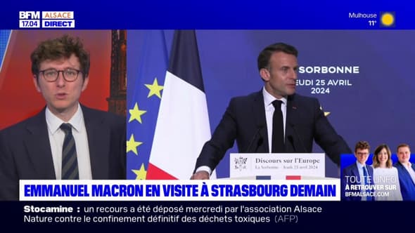 Emmanuel Macron attendu à Strasbourg pour signer le contrat triennal visant à renforcer le statut européen de la ville