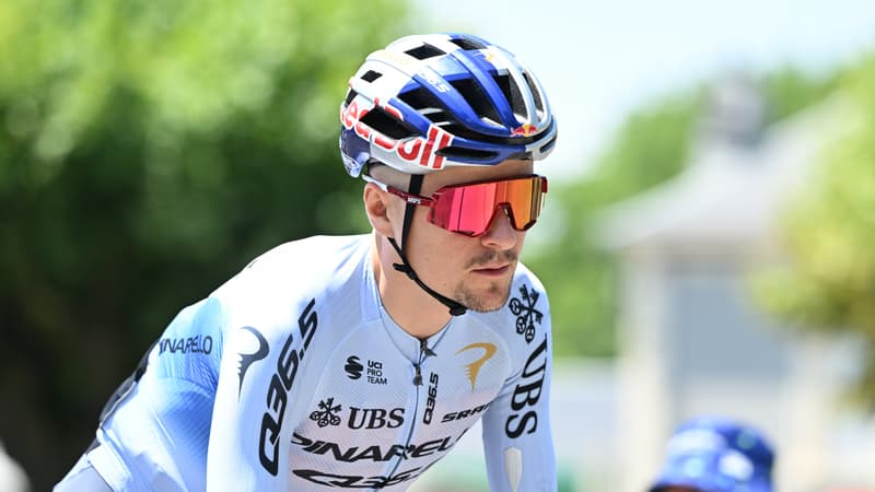 Le coureur britannique Tom Pidcock sur la 5e etape du Tour de France le 8 juillet 2026 2319431