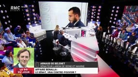 "Le Sénat est dans une opération politique. On en a ras le bol, il n'y a pas d'affaire Benalla !" Arnaud de Belenet  