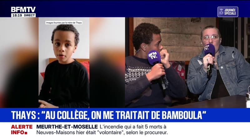 Élodie Pruvot, mère de Thays victime de racisme et harcèlement au collège raconte les propos des parents des enfants accusés de racisme envers son fils
