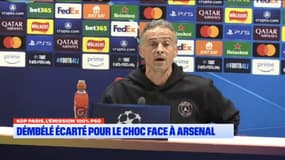 PSG: Dembélé écarté du groupe pour le choc contre Arsenal, un "signal fort"