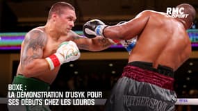 Boxe : La démonstration d’Usyk pour ses débuts chez les lourds