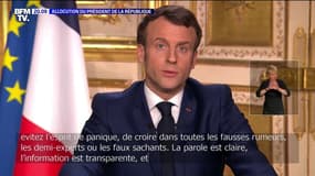 Emmanuel Macron : "Toutes les réformes en cours seront suspendues, à commencer par la réforme des retraites"