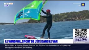 Var: le wingfoil, nouveau sport nautique en vogue cet été