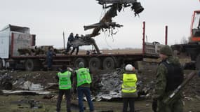 Les débris du vol MH17 ont été évacués en novembre 2014 (photo d'illustration).