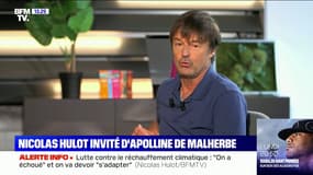 Nicolas Hulot: "Le monde est violent et cette violence me fait peur"