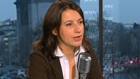 Cécile Duflot, secrétaire nationale d’Europe Ecologie - les Verts, conseillère régionale d’Ile-de-France